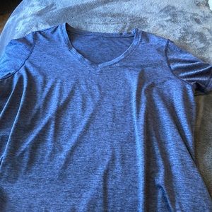 Womens plus size INC vneck performance top